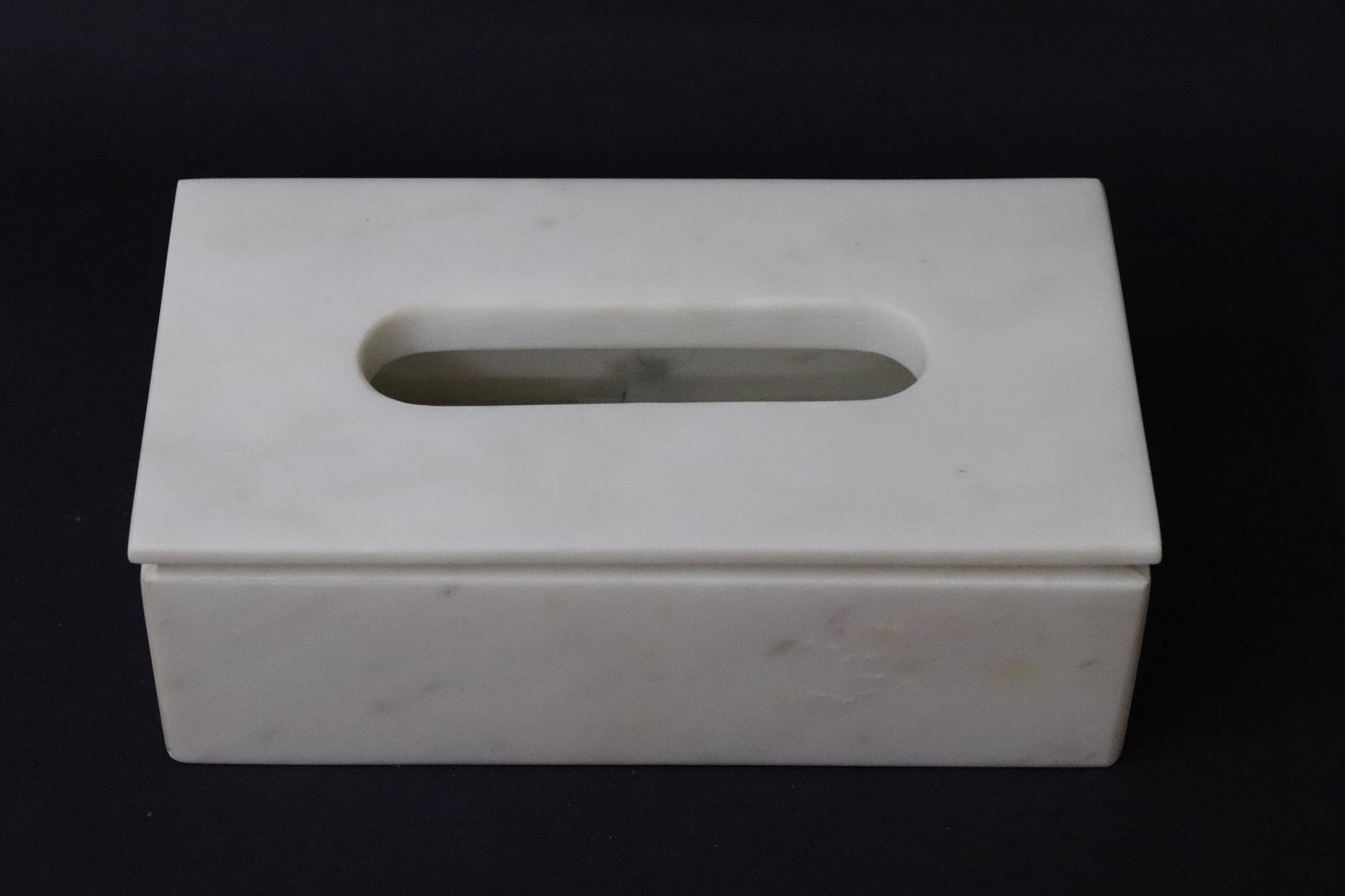 Handcrafted White Marble Tissue Box Holder || Elegant Luxury for Modern Living