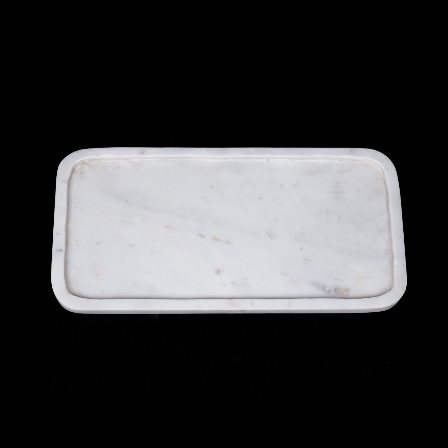 Minimalistic White Marble Tray