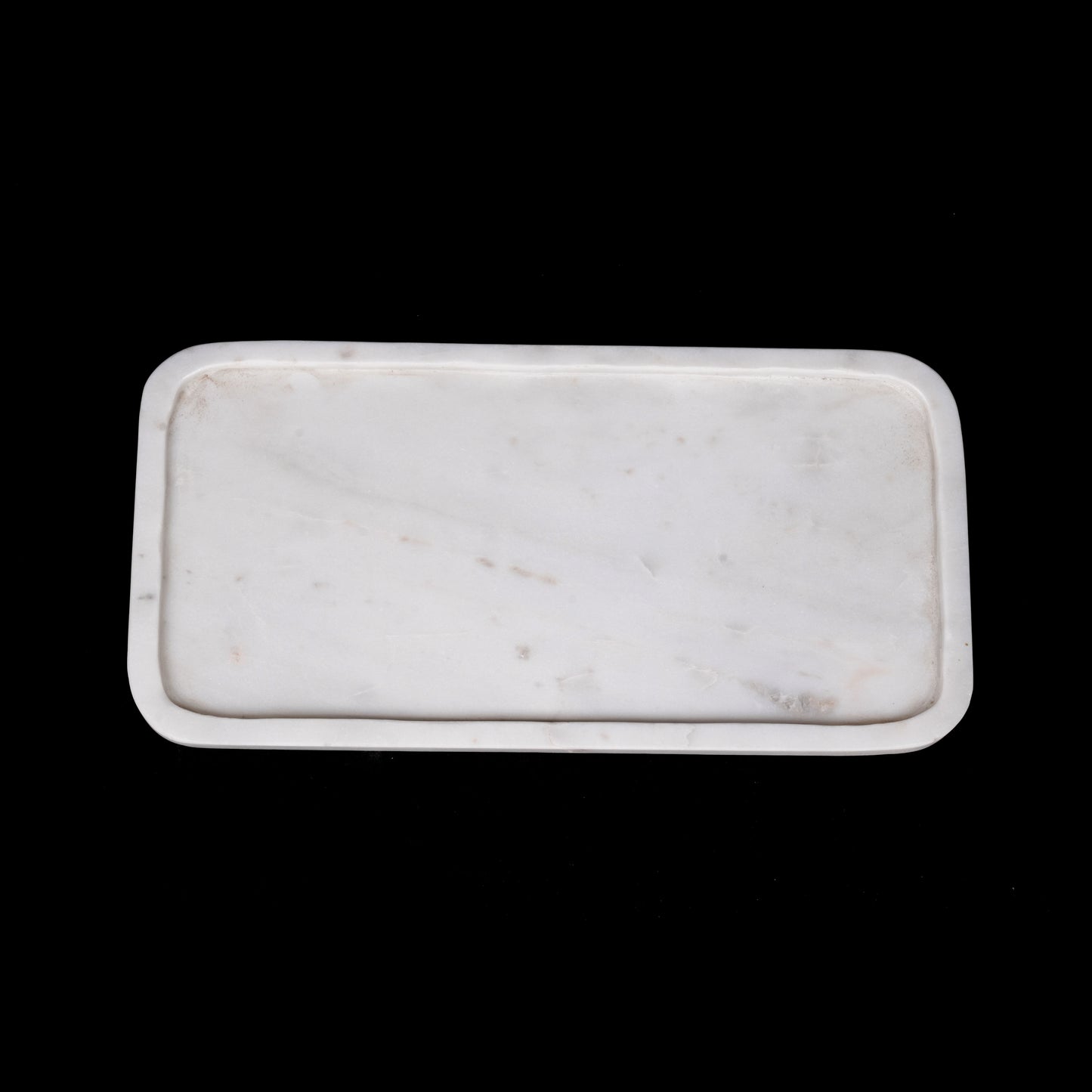 Minimalistic White Marble Tray