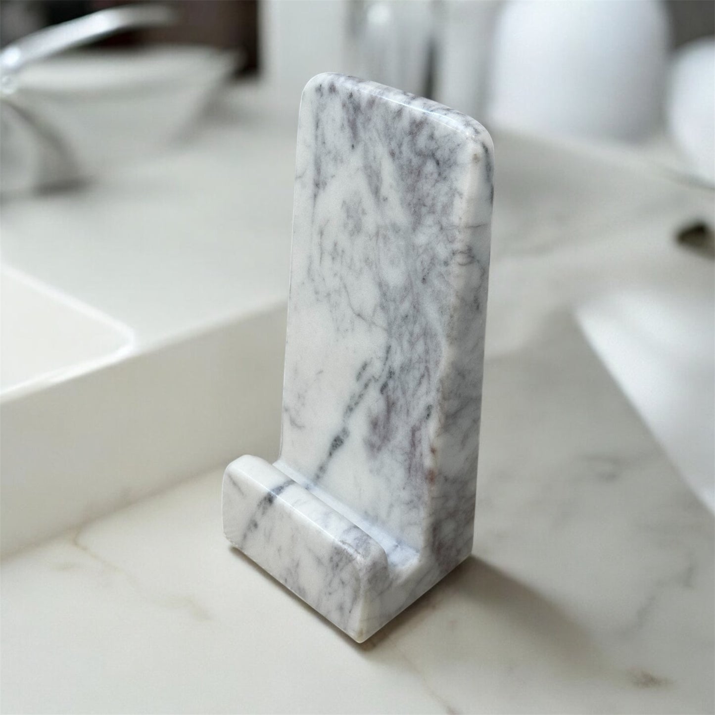 Natural Marble Phone Holder
