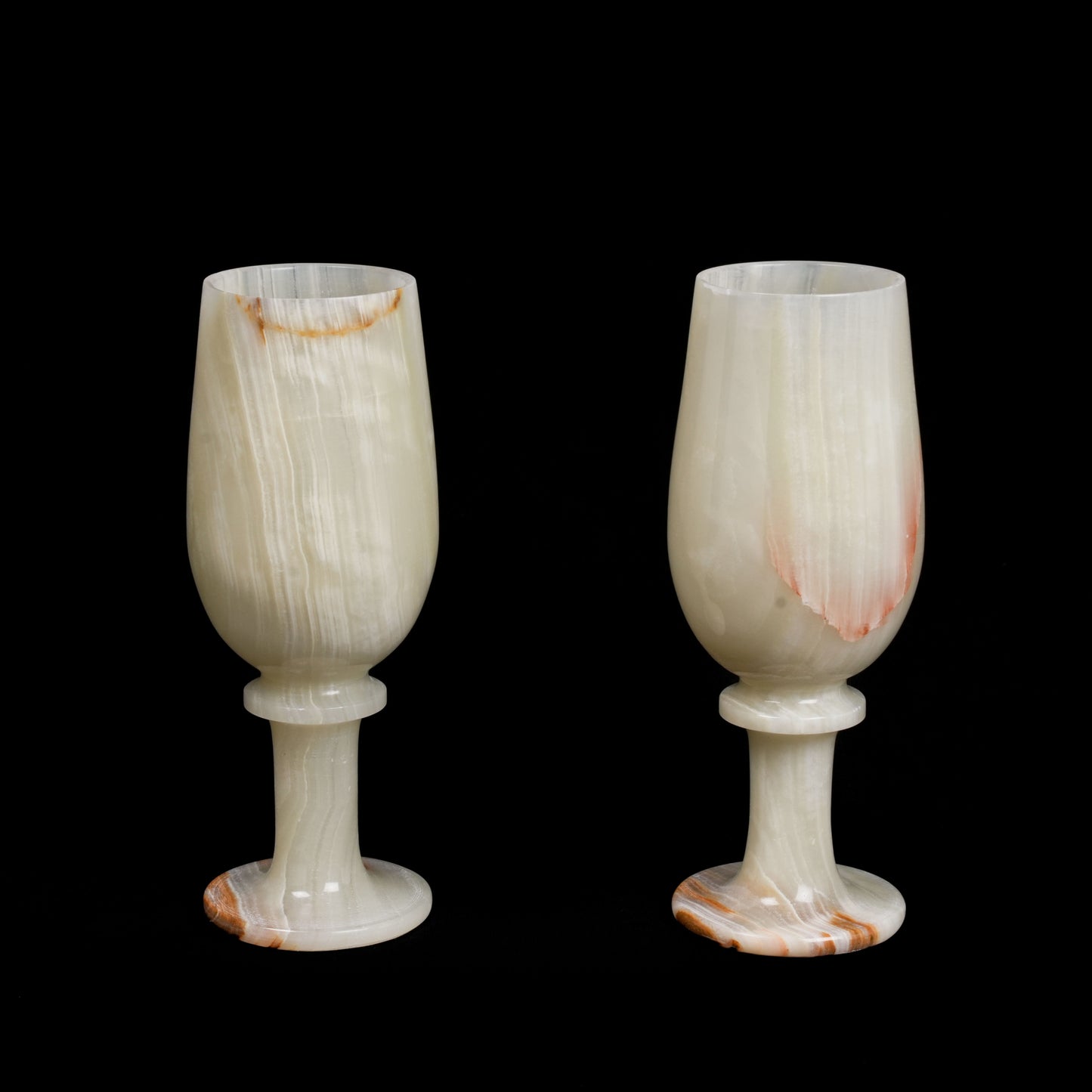 Onyx natural stone Wine Glass drinkware