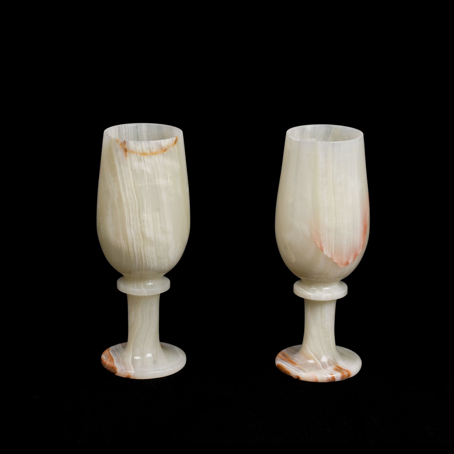 Onyx natural stone Wine Glass drinkware