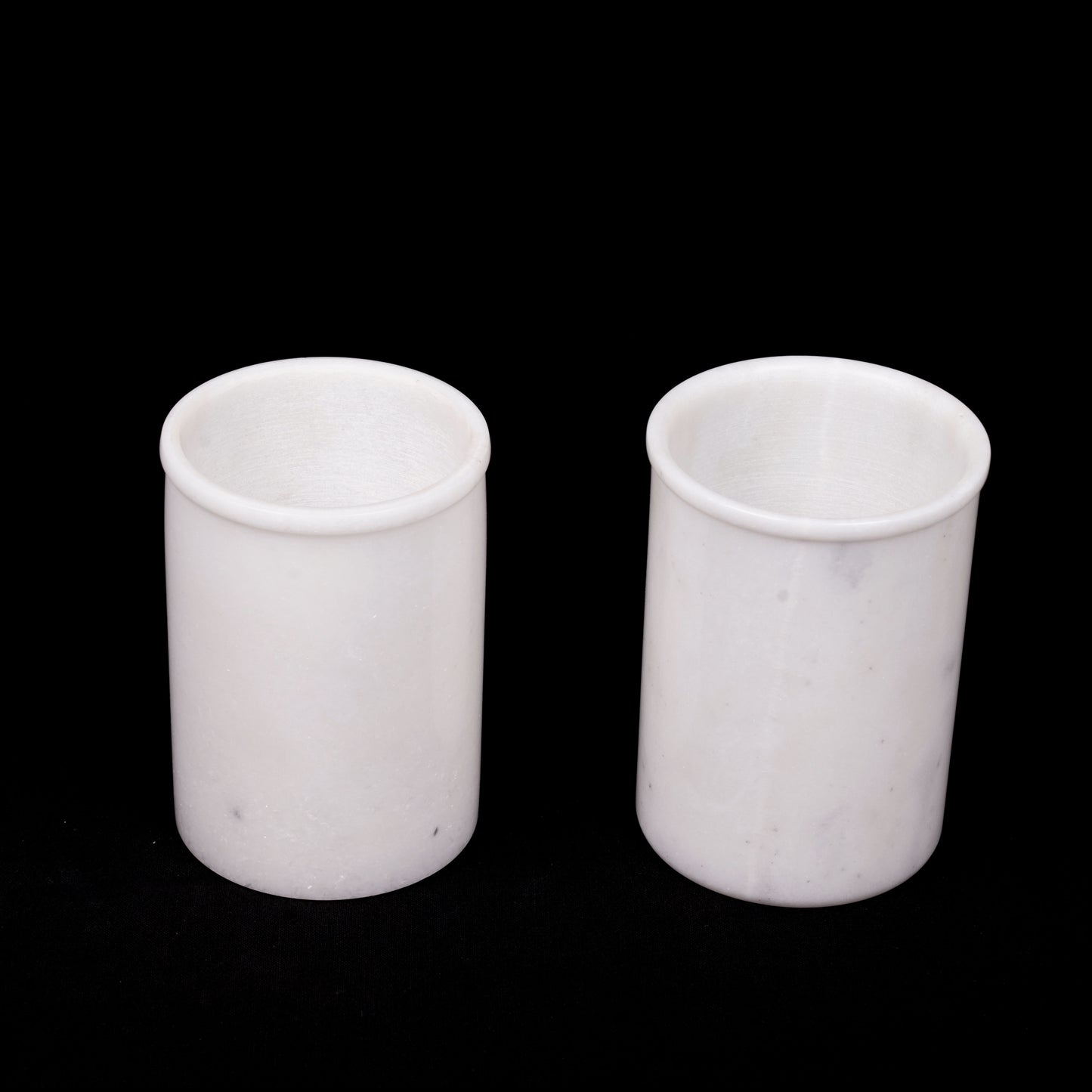 White Marble Drinking & Multipurpose Cup