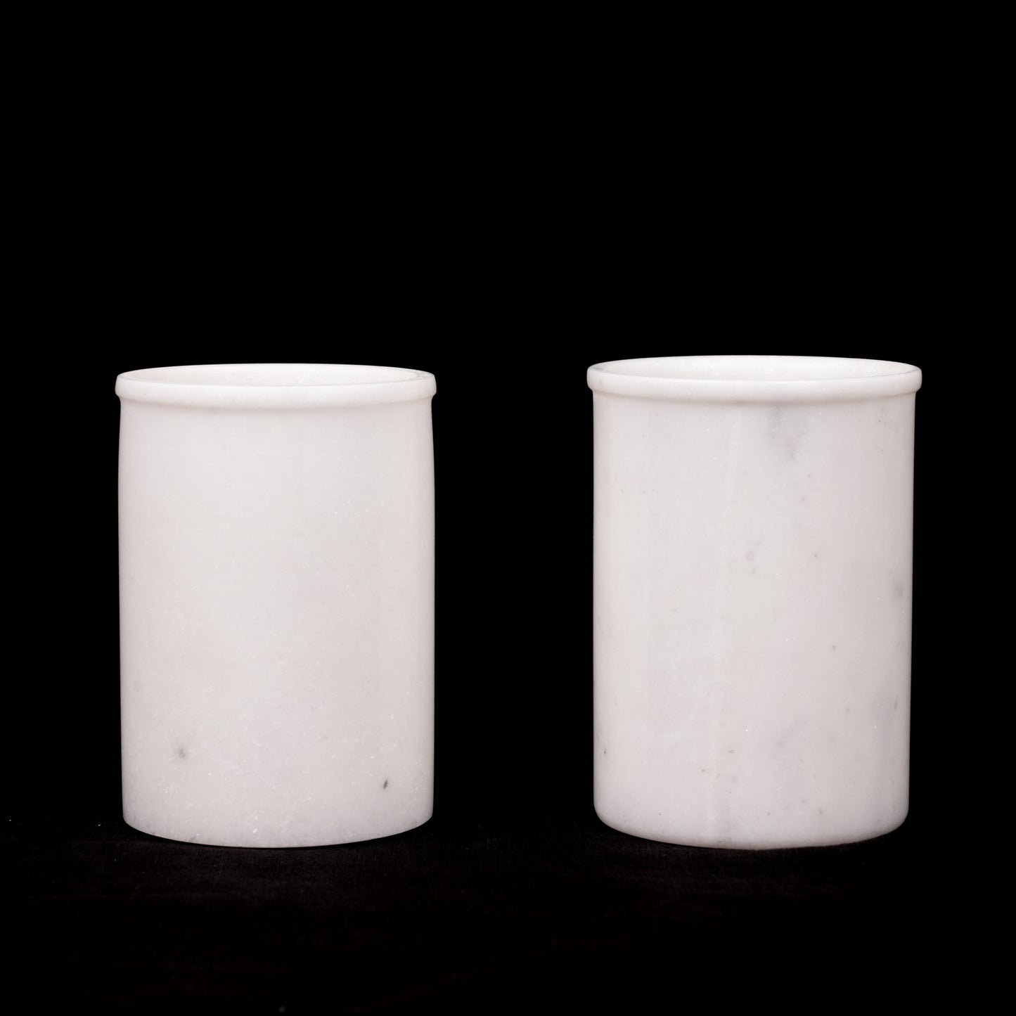 White Marble Drinking & Multipurpose Cup