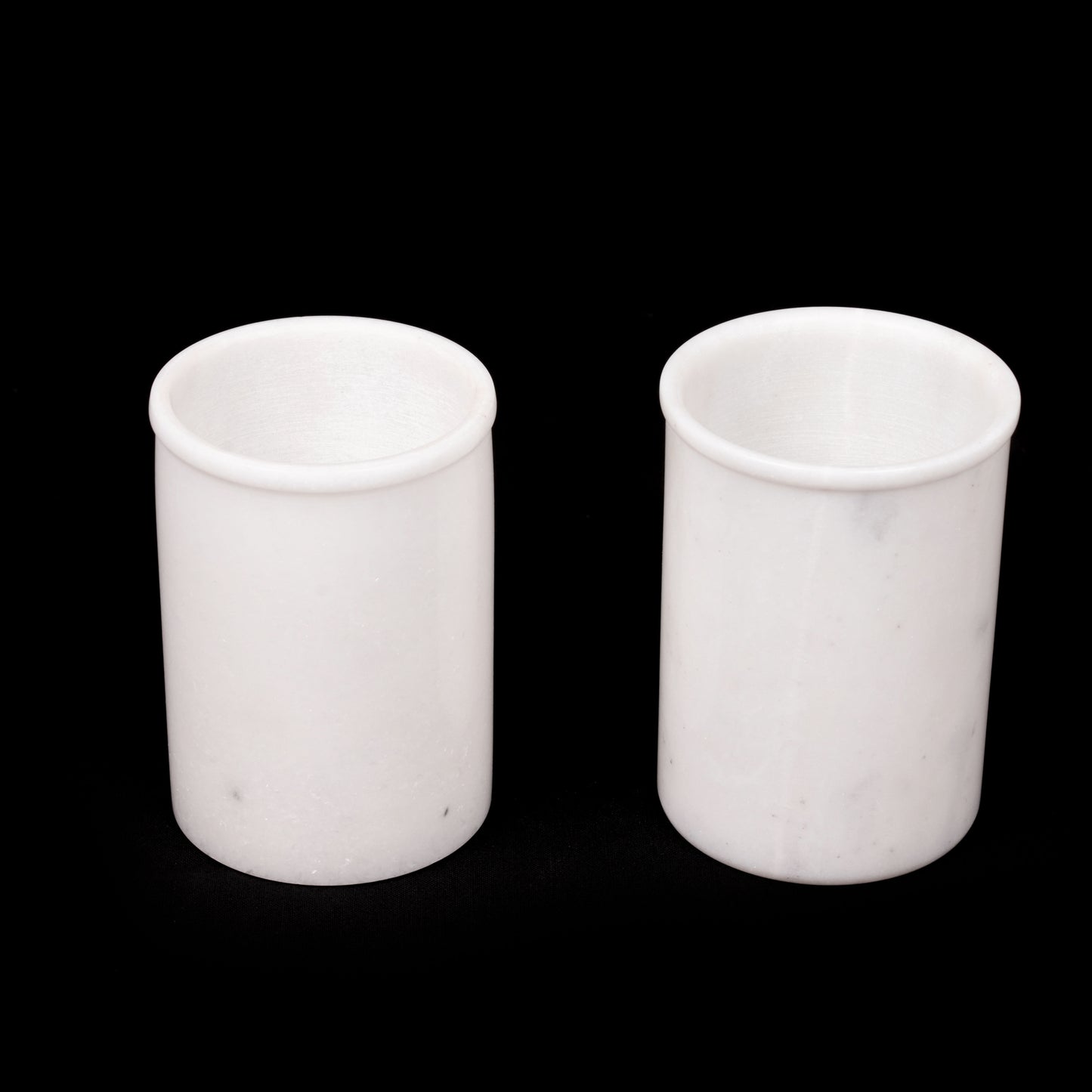 White Marble Drinking & Multipurpose Cup