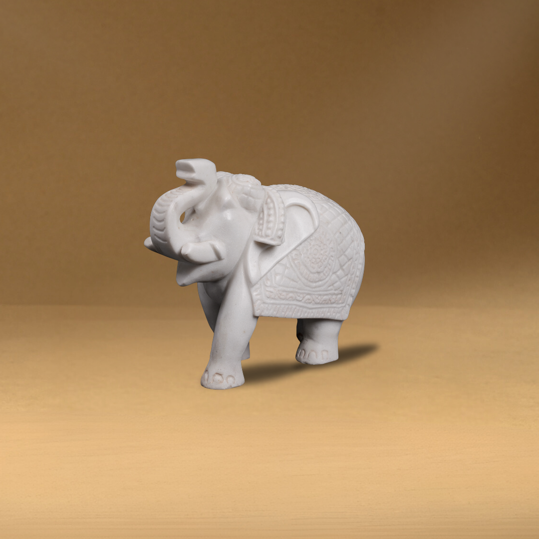 White Marble Indian Elephant