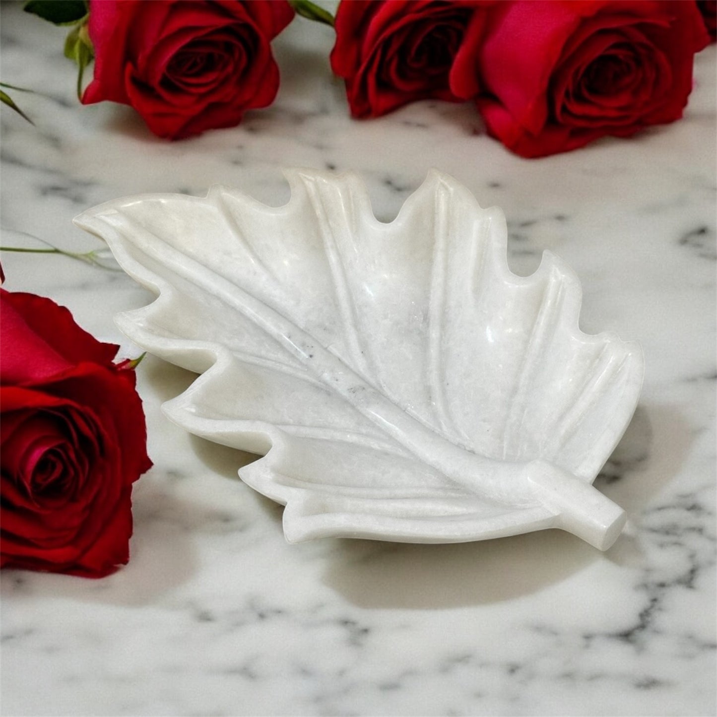 White Marble Maple Bowl