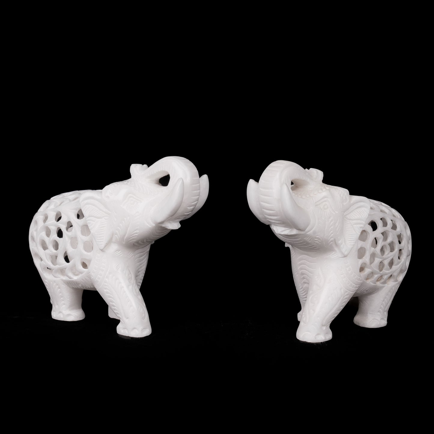 Italian Net table Elephant  (Set of 2)