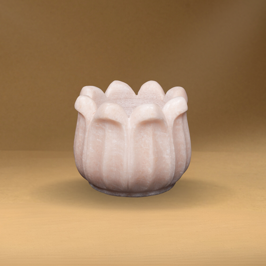 Lotus  candle vase