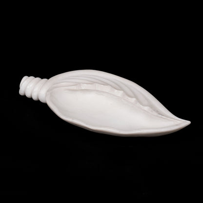 Shell Shaped Urli white marble multipurpose bowl