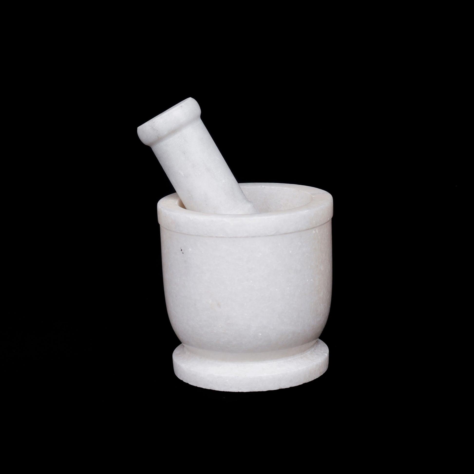 White Marble Mortar & Pestle Spice crusher